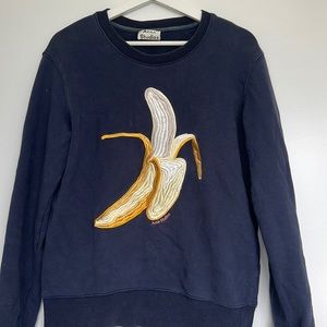 Authentic acne studios banana sweatshirt size small